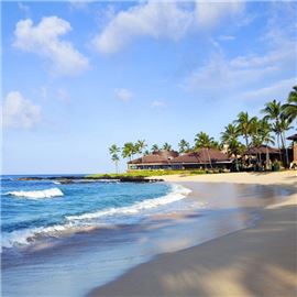 Poipu Beach and RumFire exterior