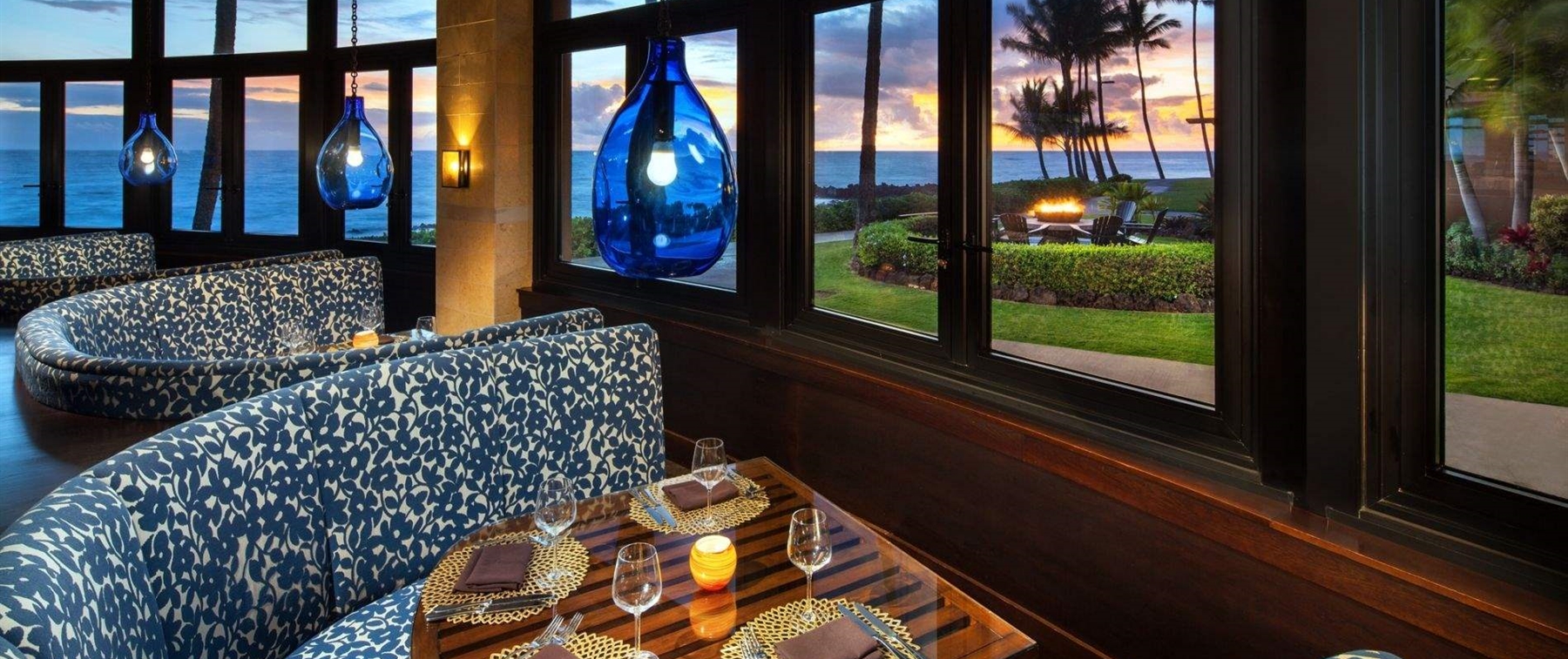 Rumfire Best Poipu Kauai oceanfront dining